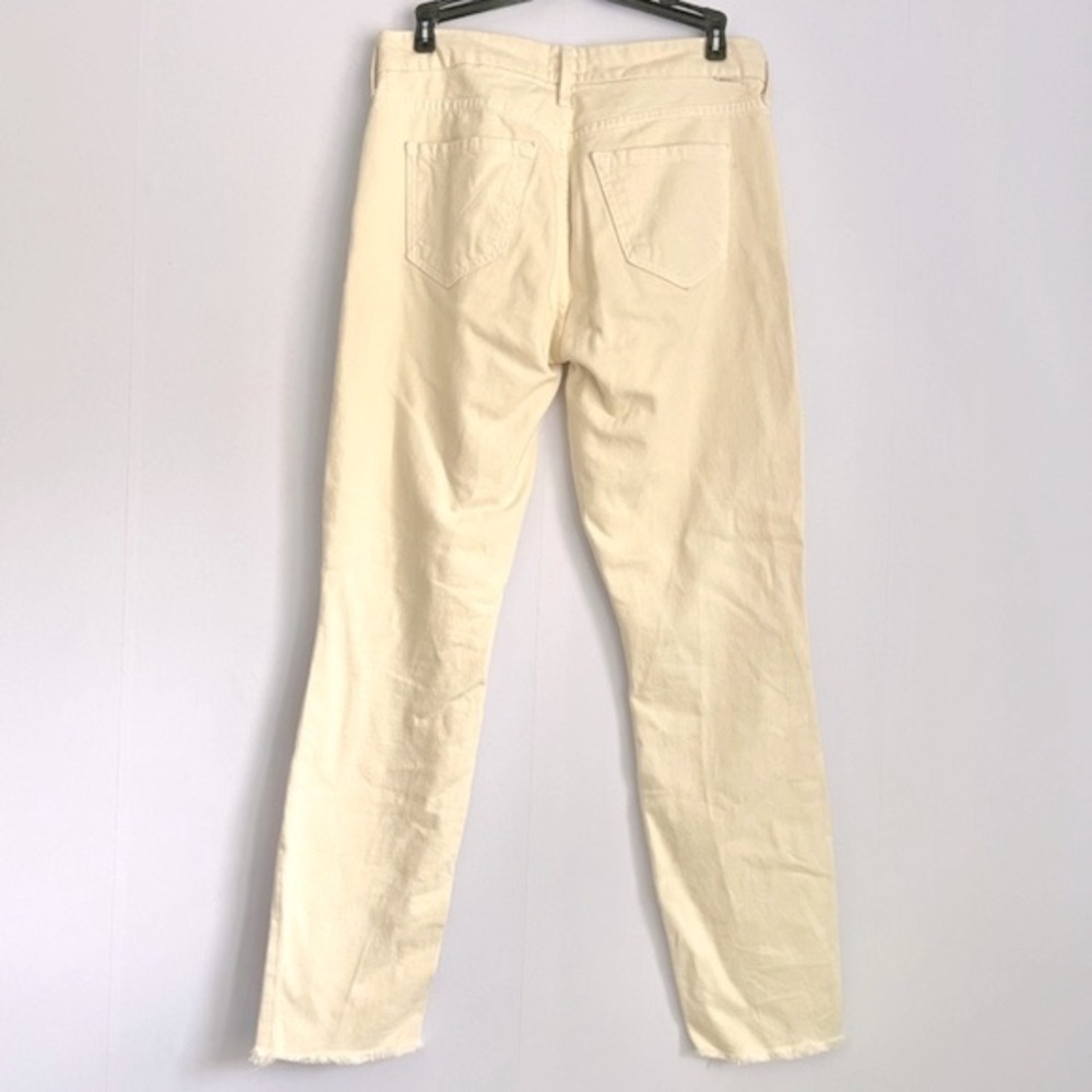 𝅺MOTHER Ivory The Looker Ankle Fray Gettin’ In Jeans US 25 - Picture 3 of 8